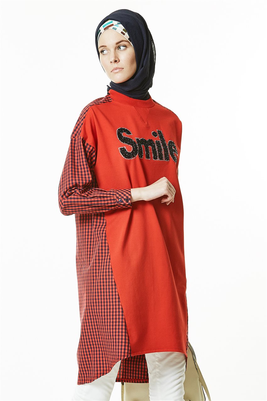Tunic-Red 7K4430-34