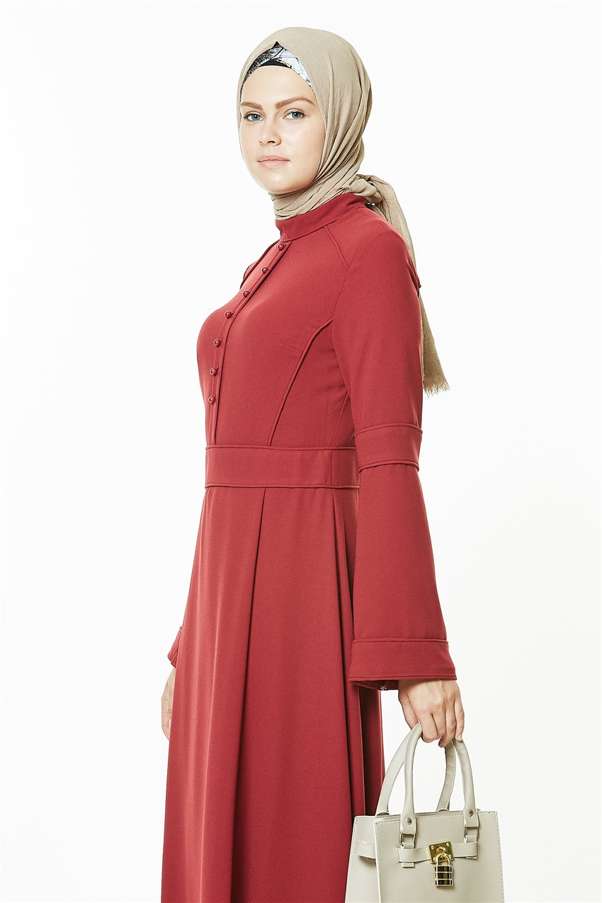 Dress-Claret Red 7K9437-67