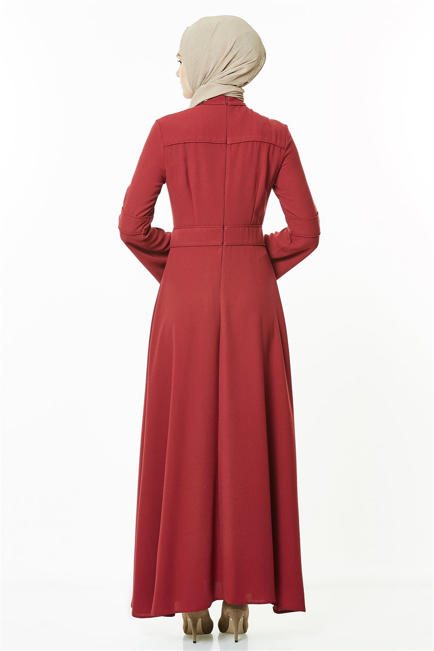 Dress-Claret Red 7K9437-67