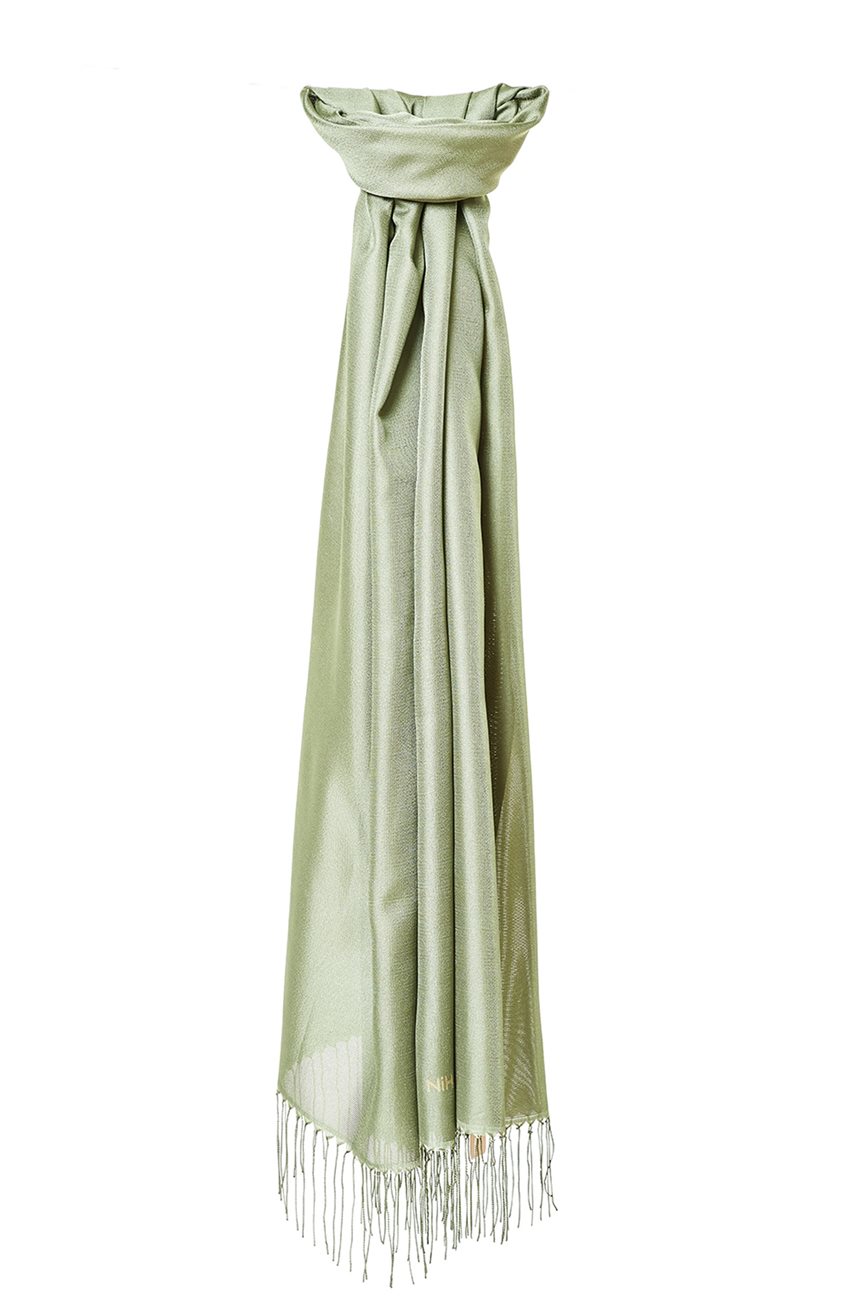 Nihan Stil Şal-Yeşil J0004-22