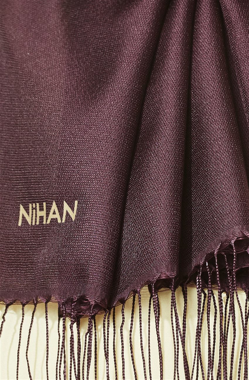 Nihan شال-أرجواني J0004-19