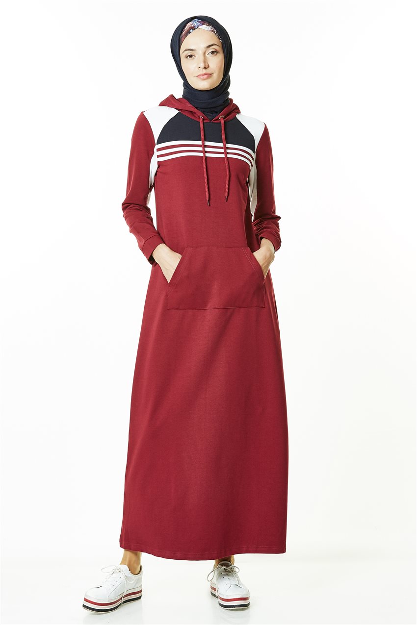Dress-Claret Red 8240-67