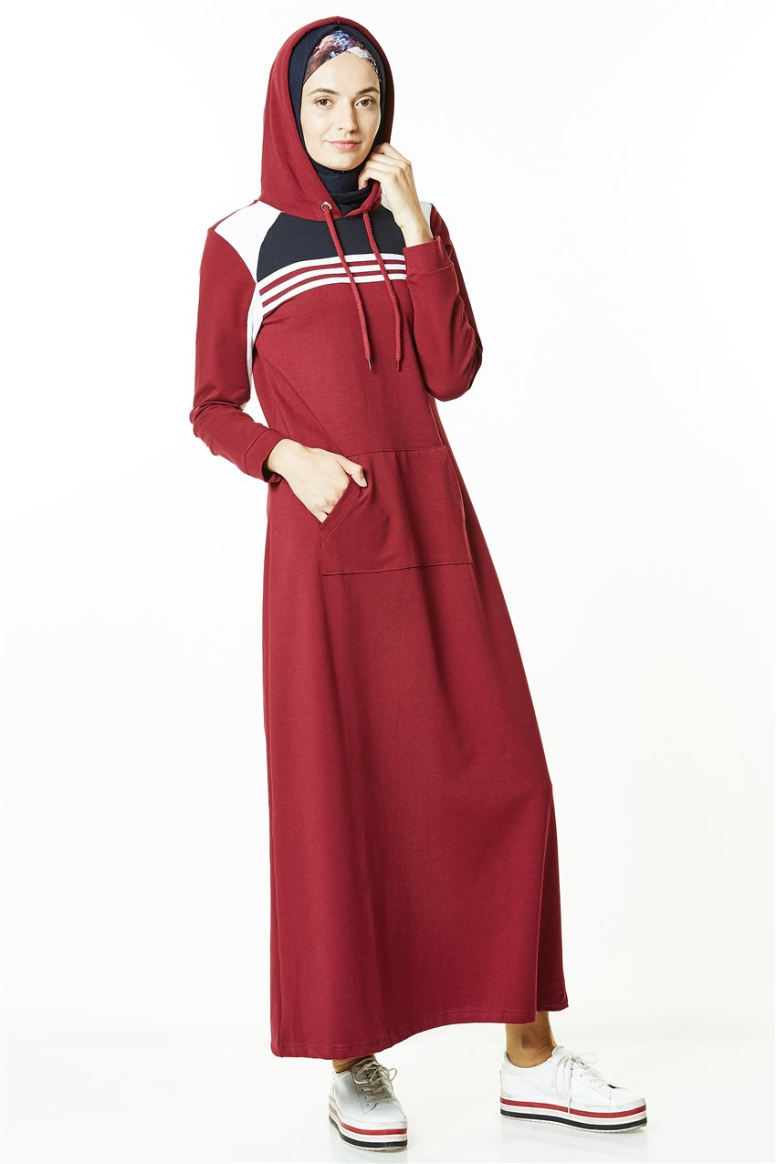 Dress-Claret Red 8240-67