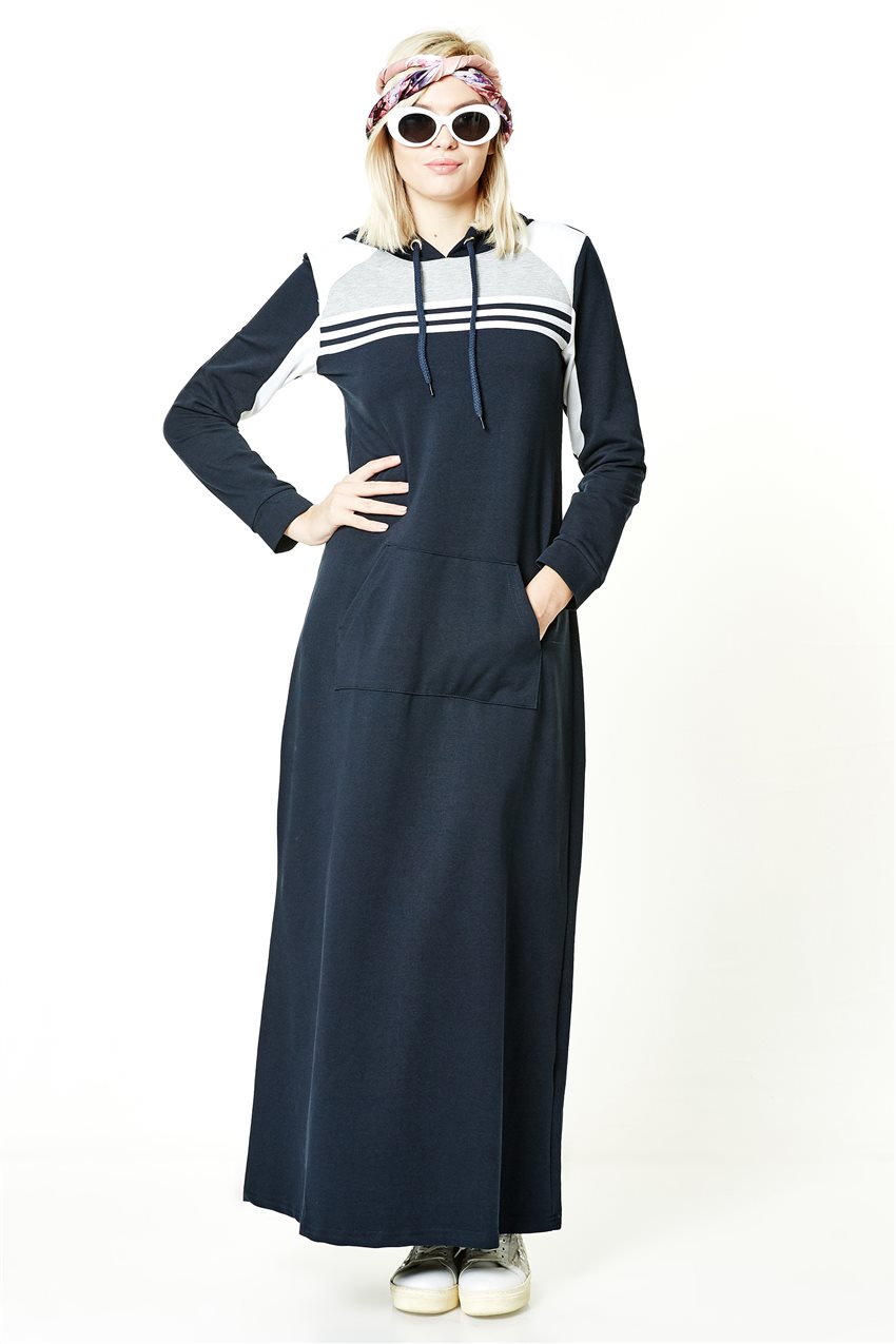Dress-Navy Blue 8240-17