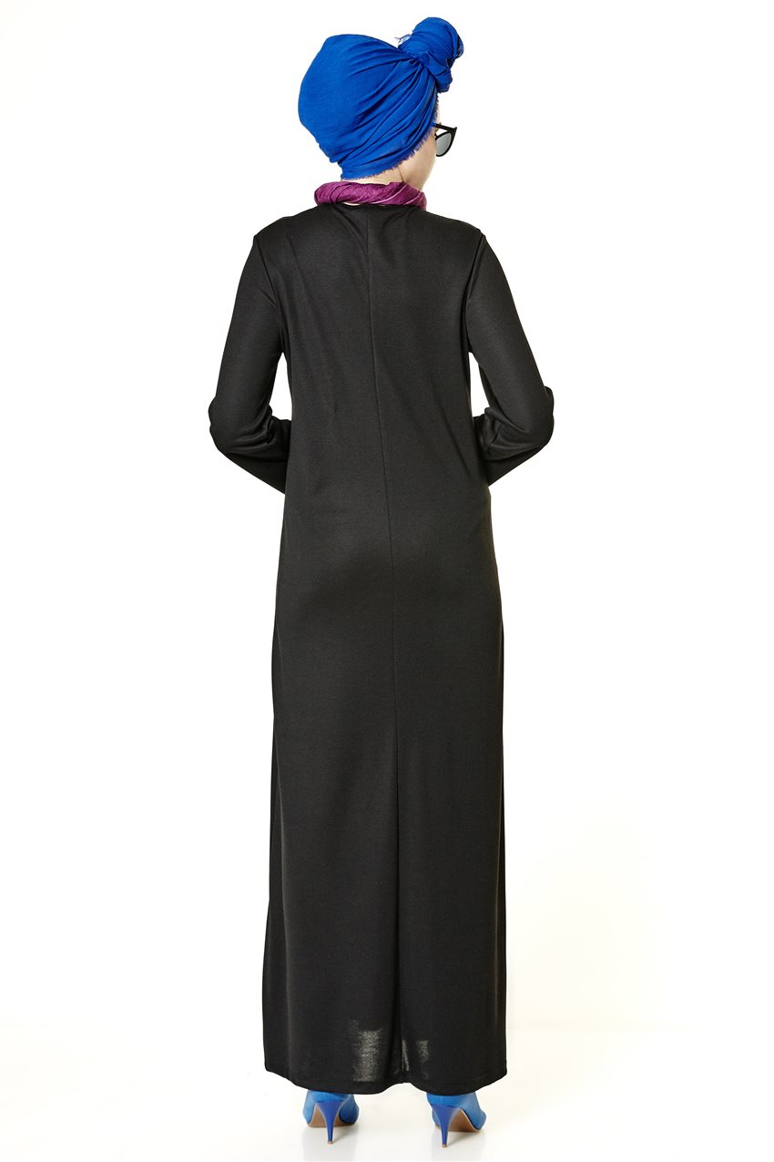 Siyah Elbise 4001-01