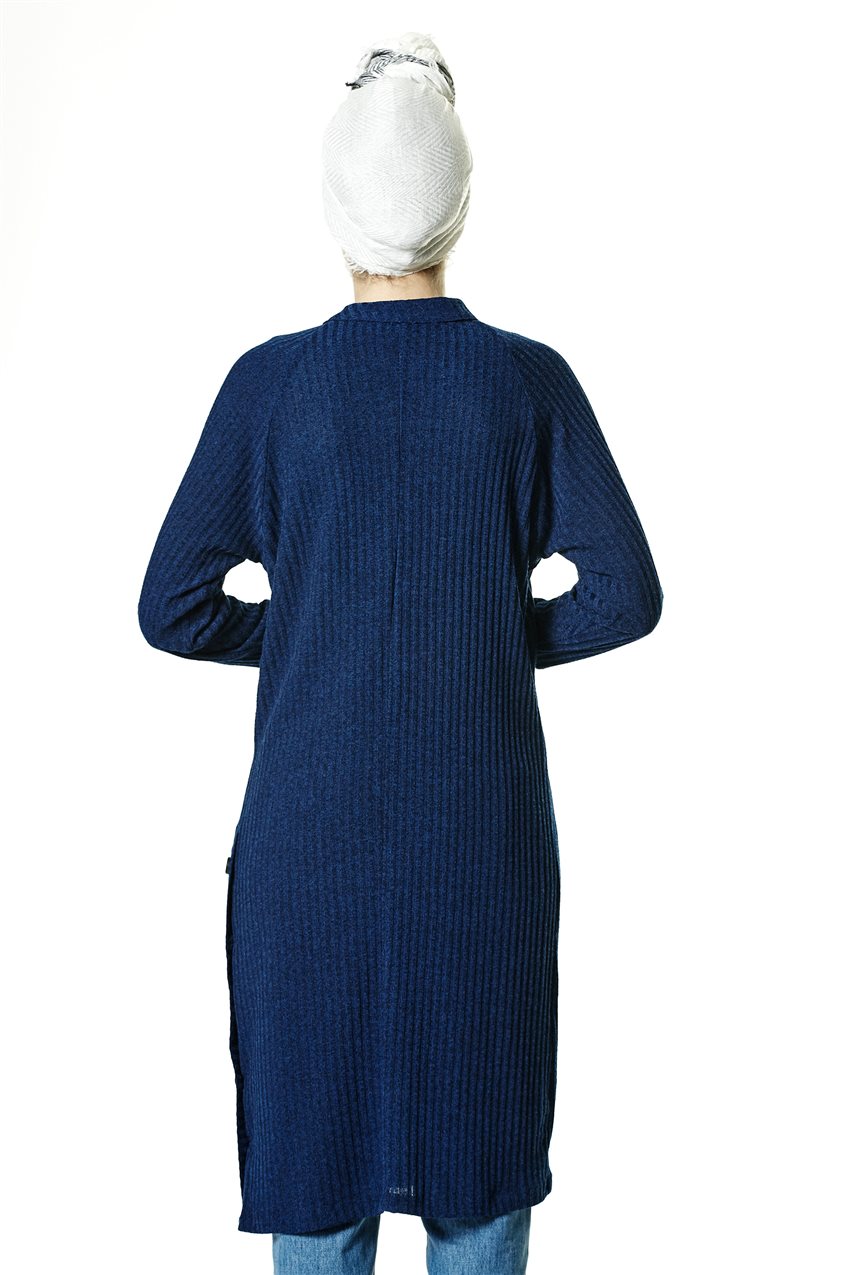 Knitwear Tunic-Navy Blue 0401-17