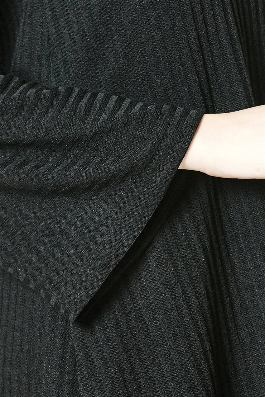Knitwear Tunic-Black 0407-01