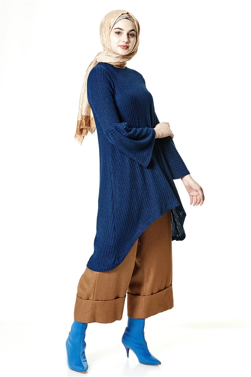 Knitwear Tunic-Blue 0407-70