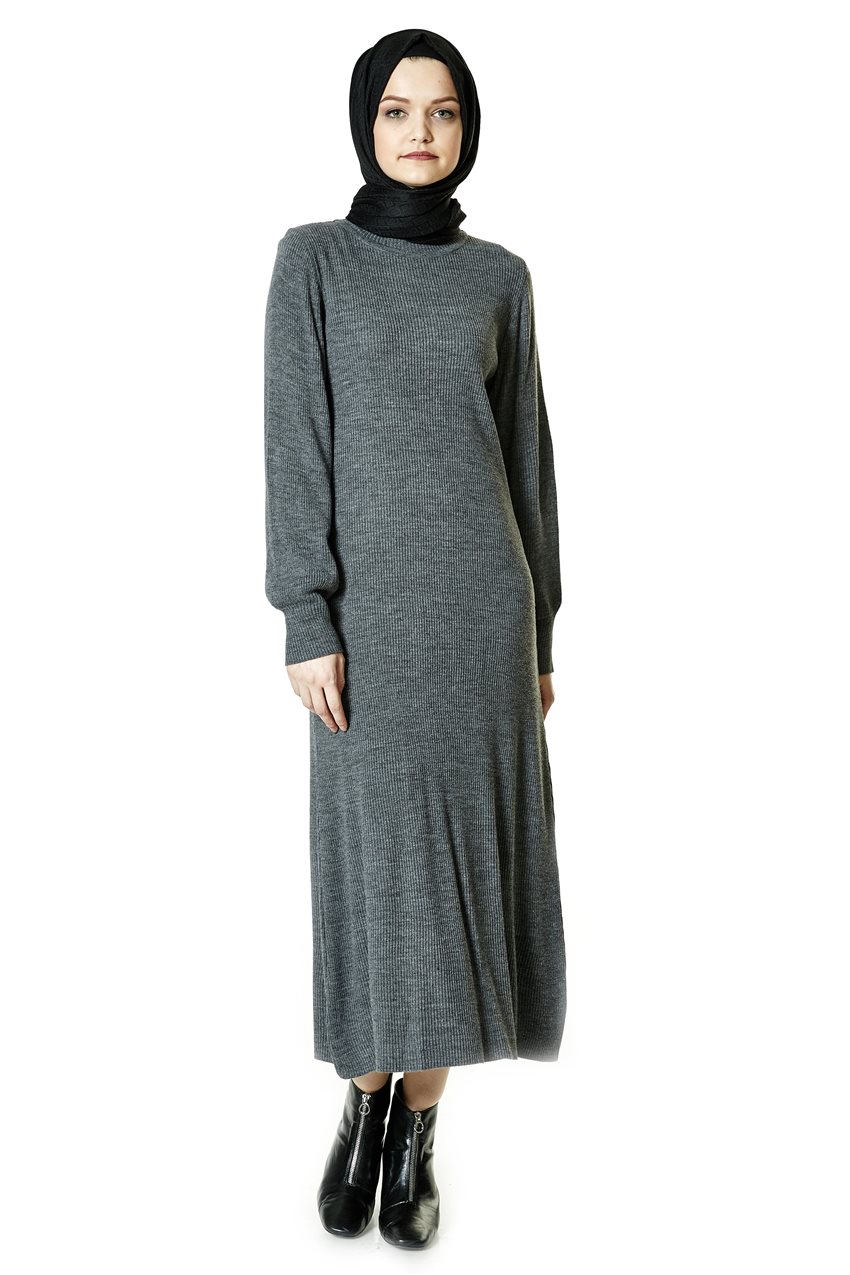 Knitwear Tunic-Gray LR1520-04