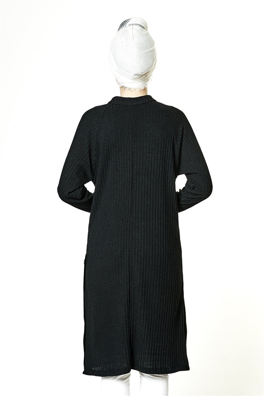 Knitwear Tunic-Black 0401-01