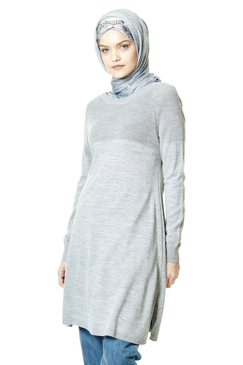 Knitwear-Gray LR1016-04