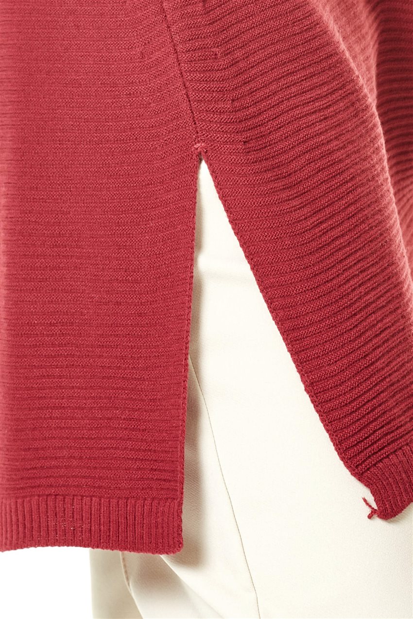 Knitwear-Claret Red LR1023-67