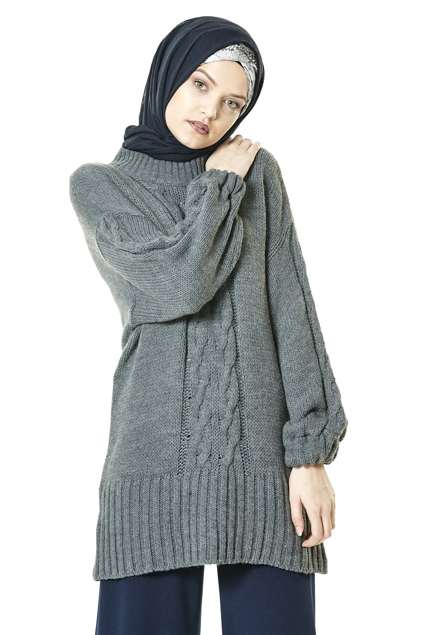 Knitwear-Gray LR1506-04