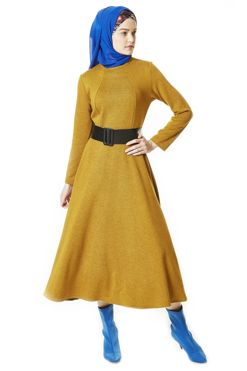 Dress-Mustard MR2893-55