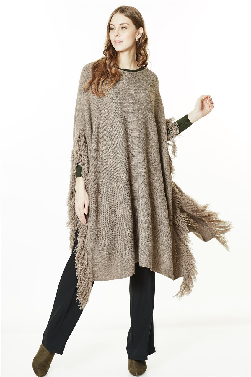 Knitwear Tunic-Camel TK-L4089-03