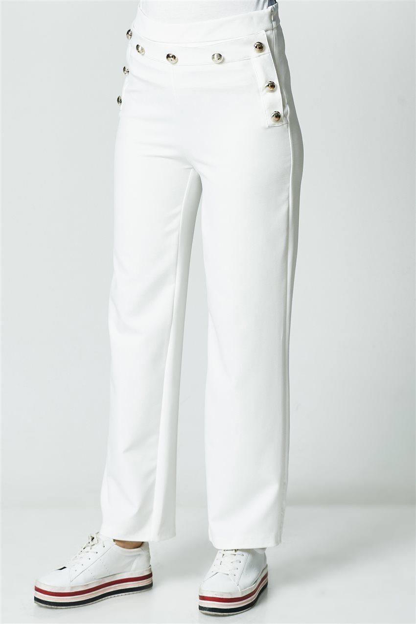Beyaz Pantolon PNT 1614-02