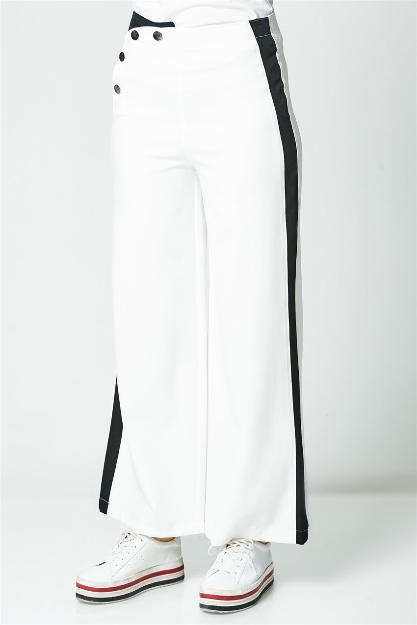 Beyaz Pantolon PNT 1632-02