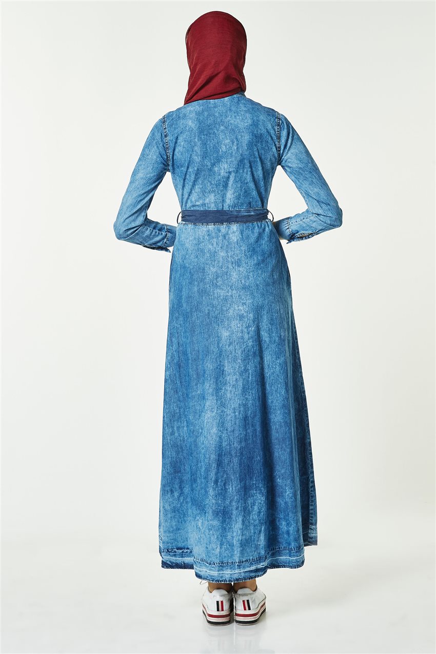 فستان-أزرق ELB 4001-70