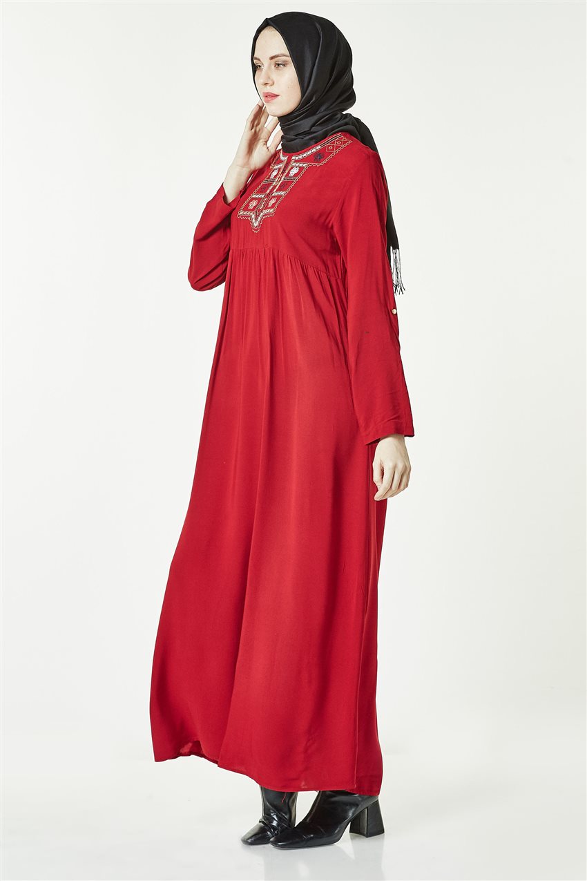 Dress-Claret Red ELB 80134-67