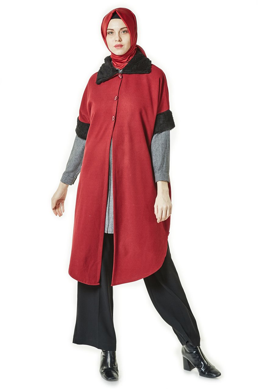 Poncho-Claret Red 6040-67