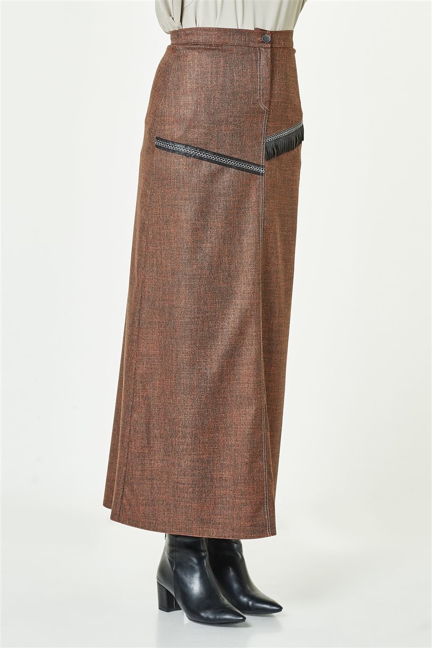 Skirt-Cinnamon A1149-46