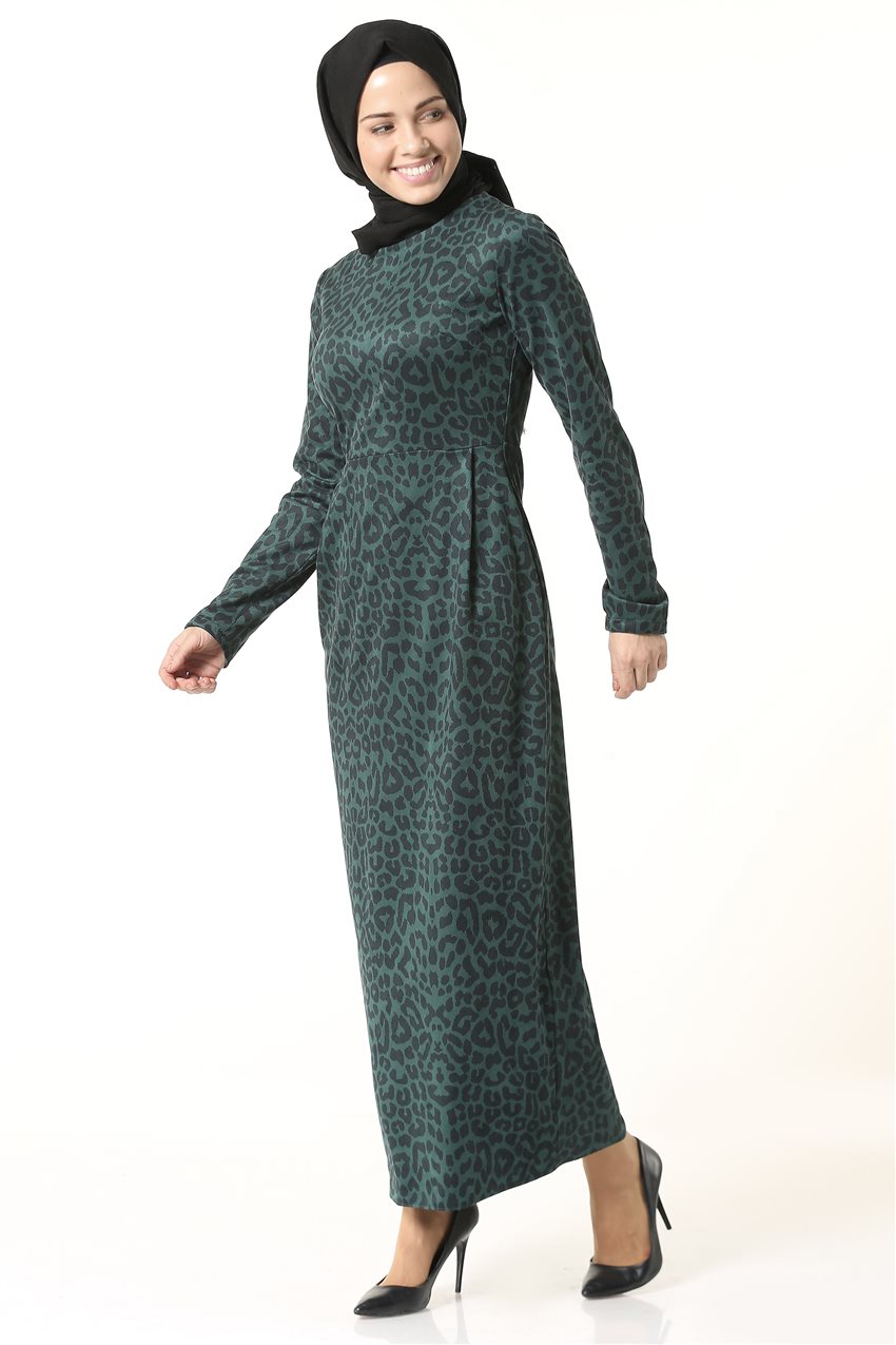 Dress emerald 2519-62