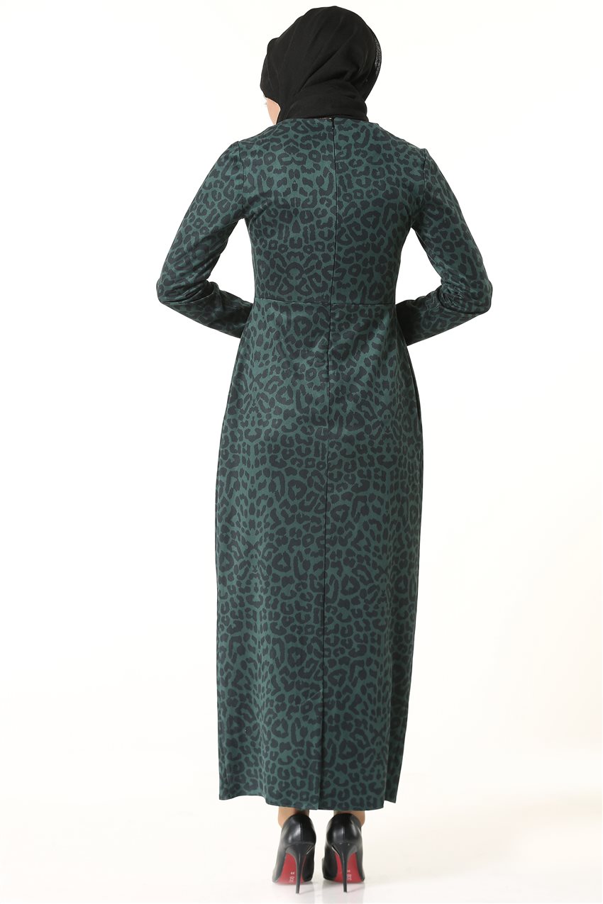 Dress emerald 2519-62