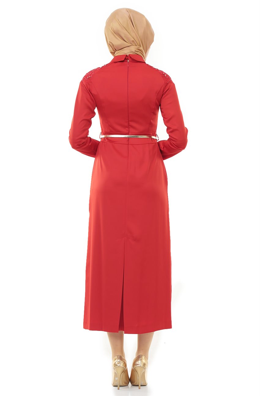 فستان سهرة فستان-أحمر DO-A4-64005-19