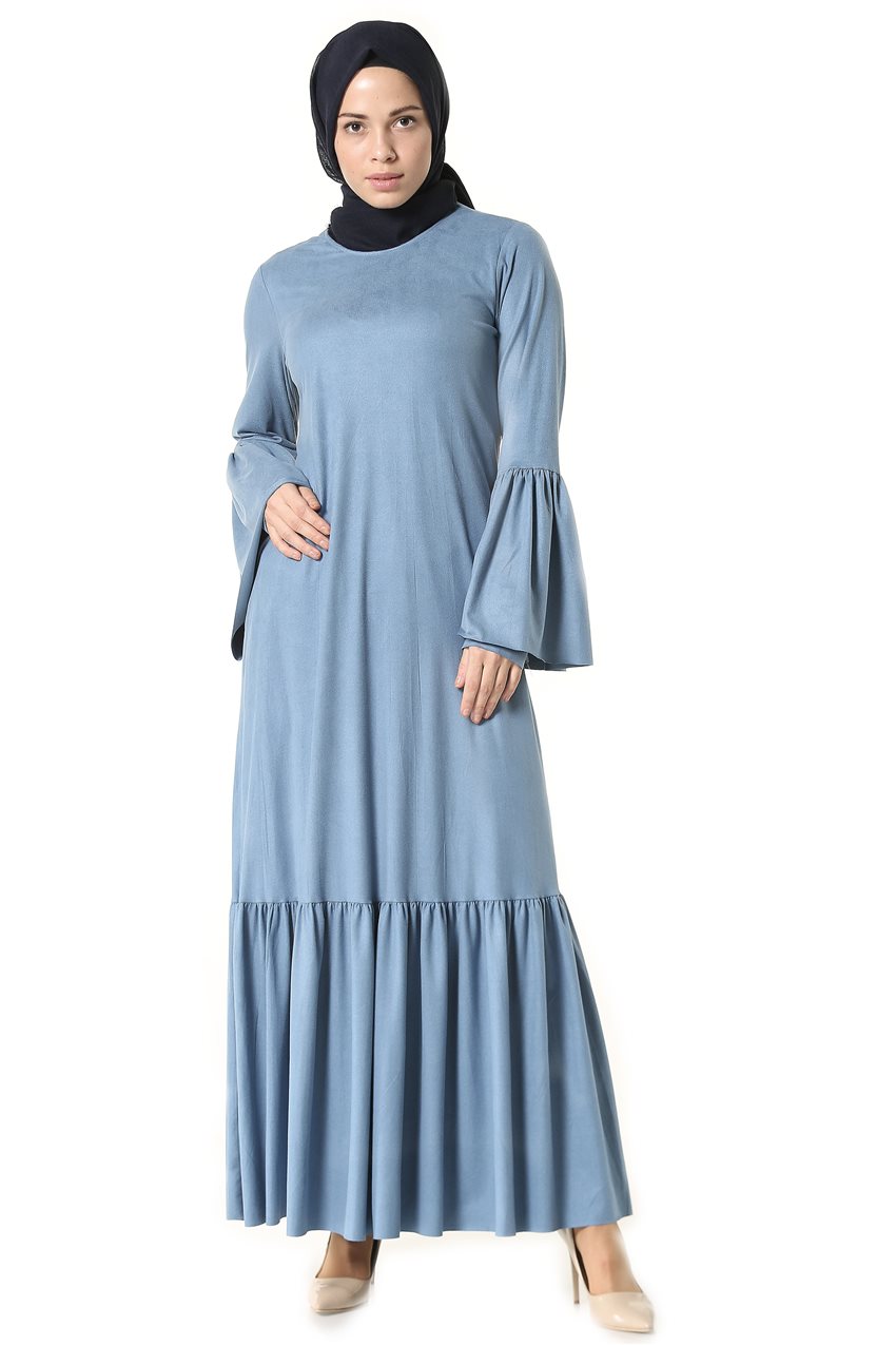Mavi Elbise 2521-70