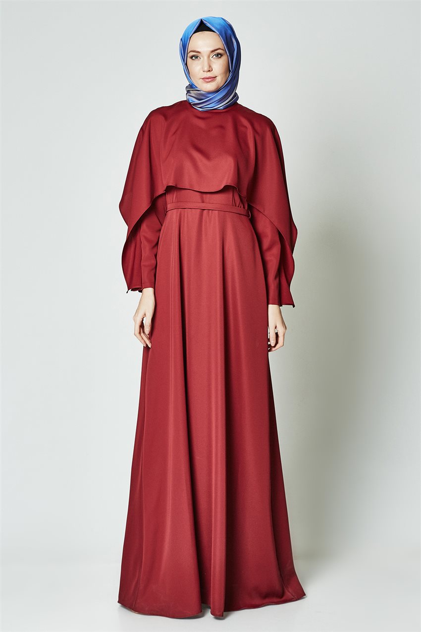 Dress-Claret Red 7K9405-67