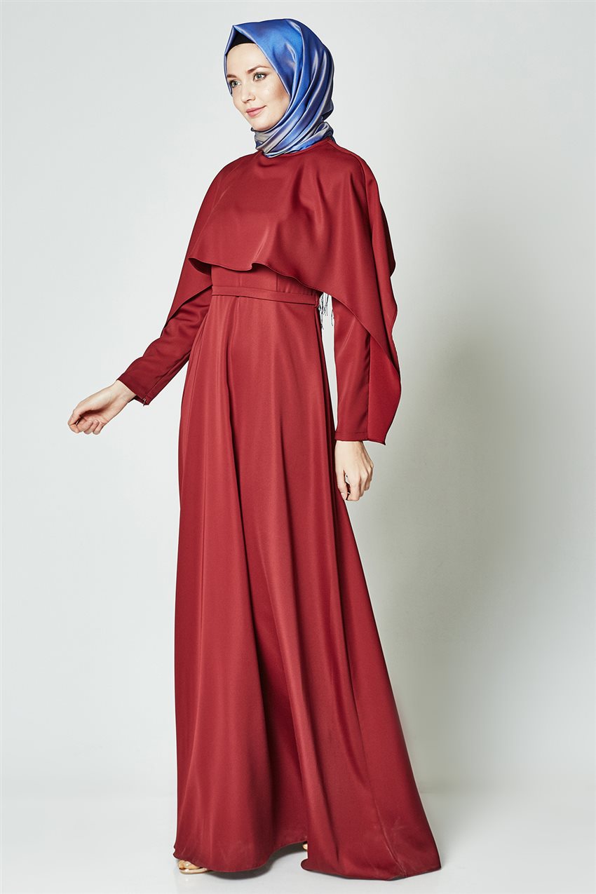 Dress-Claret Red 7K9405-67