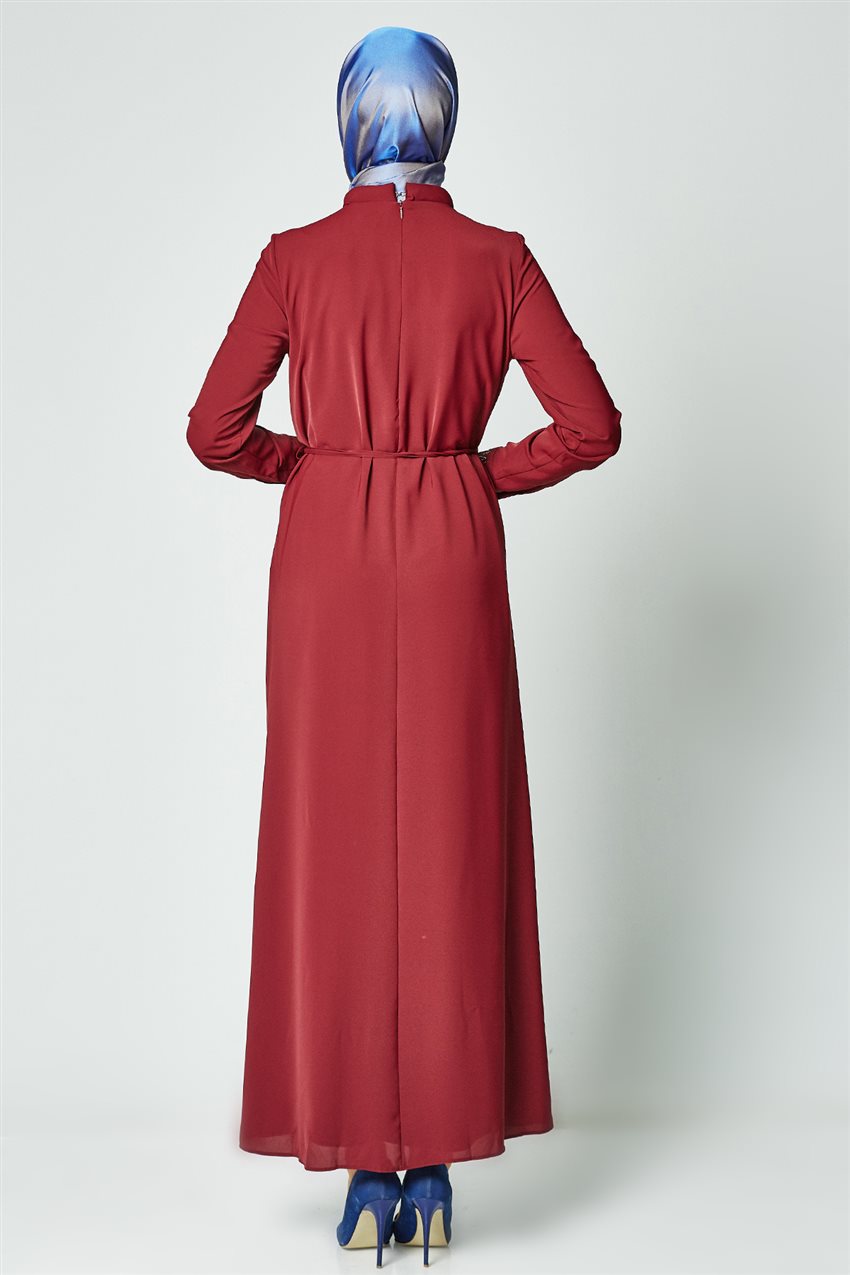 Dress-Claret Red 7K9407-67