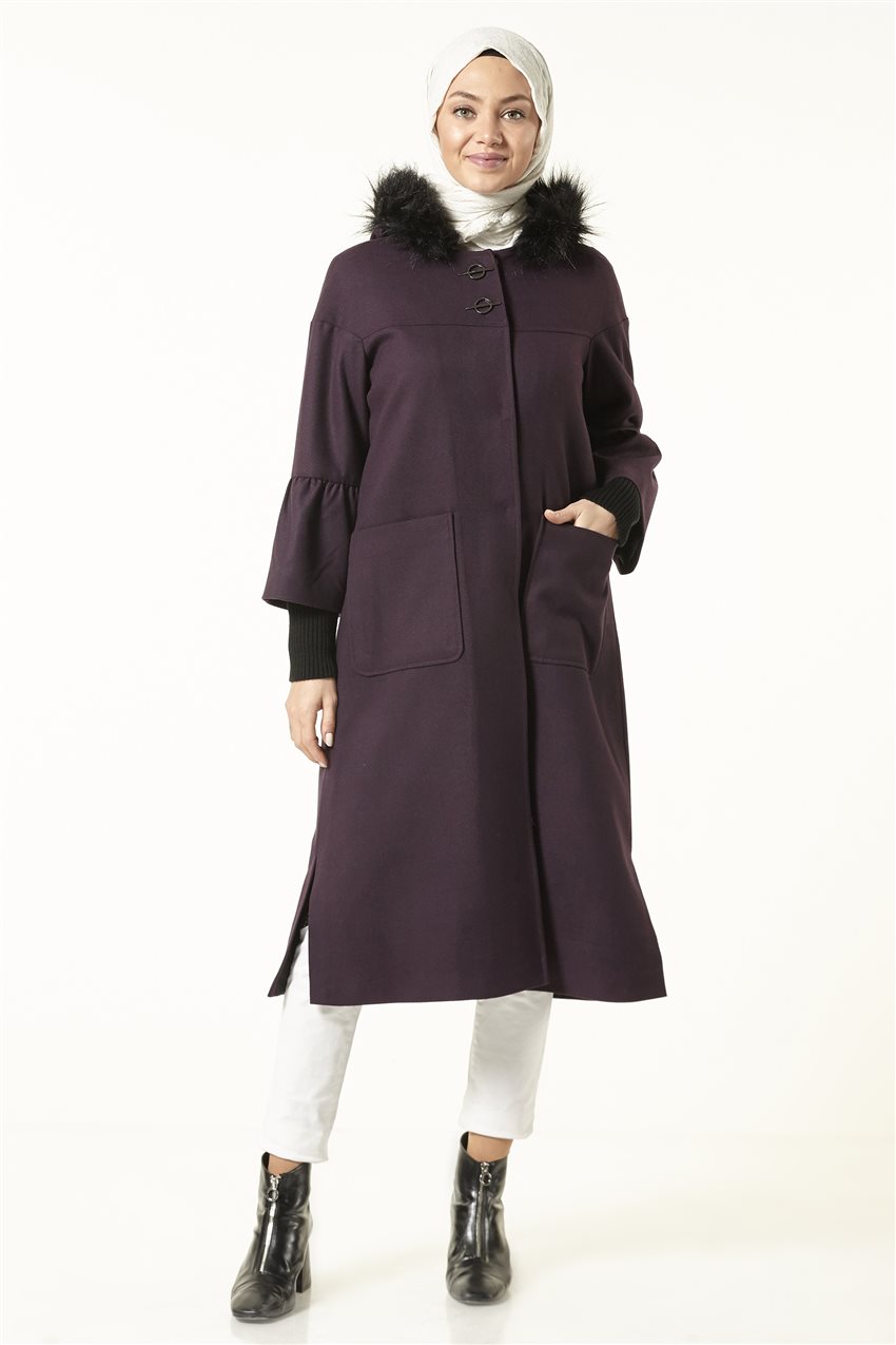Coat-Purple TK-L1012-19