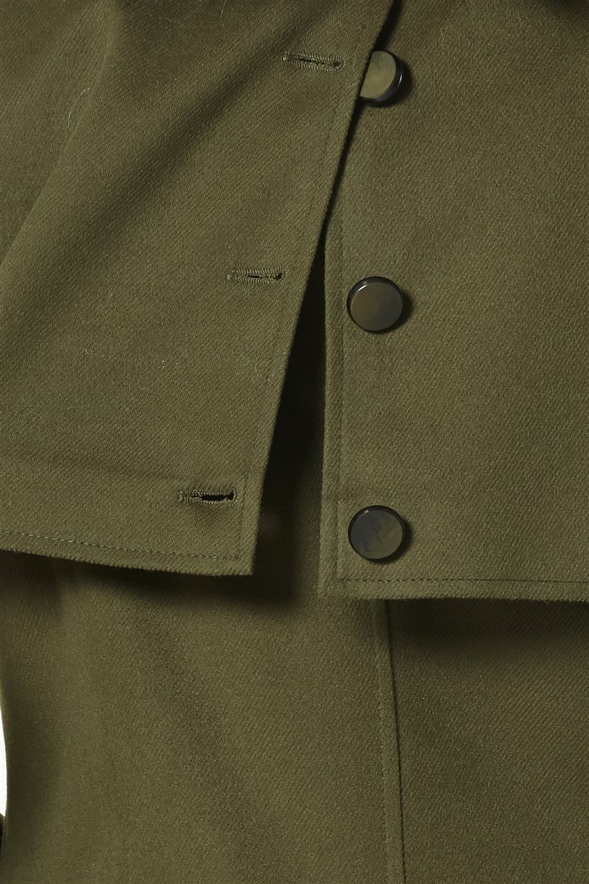 Short Outerwear-Green U2920-22