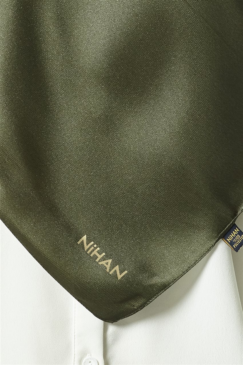 Nihan Style Scarf-Khaki U0005-24
