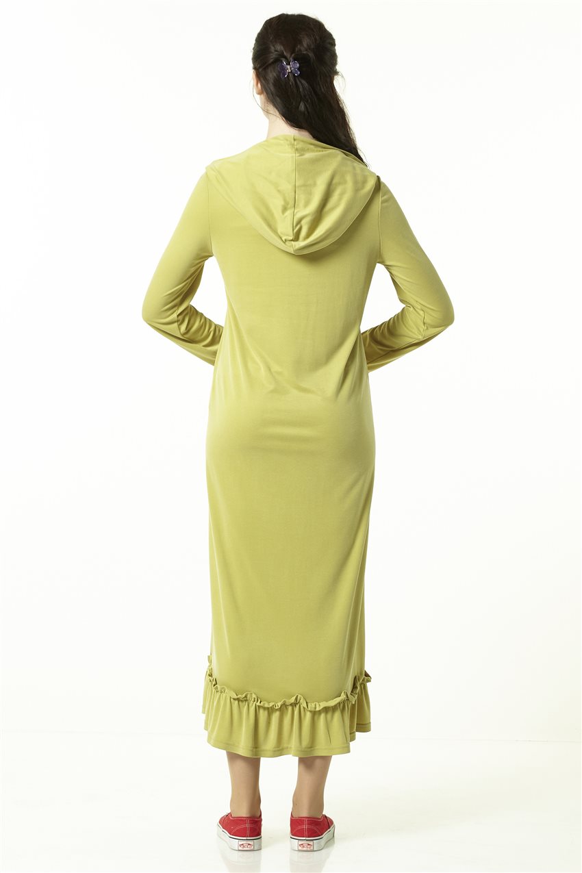 Dress-Olive KA-B8-23078-33