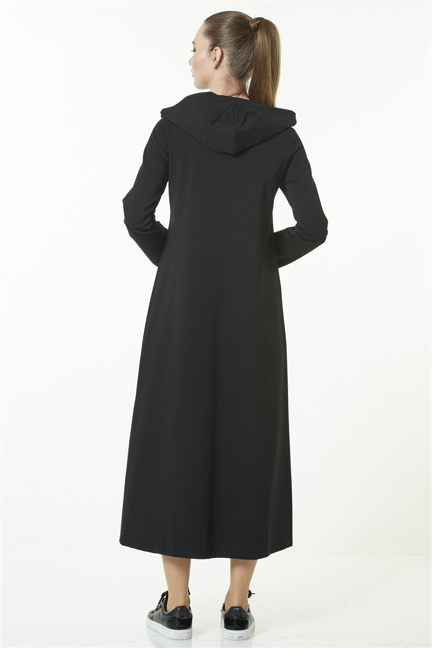 Vivencia Dress-Black V18B4003-01