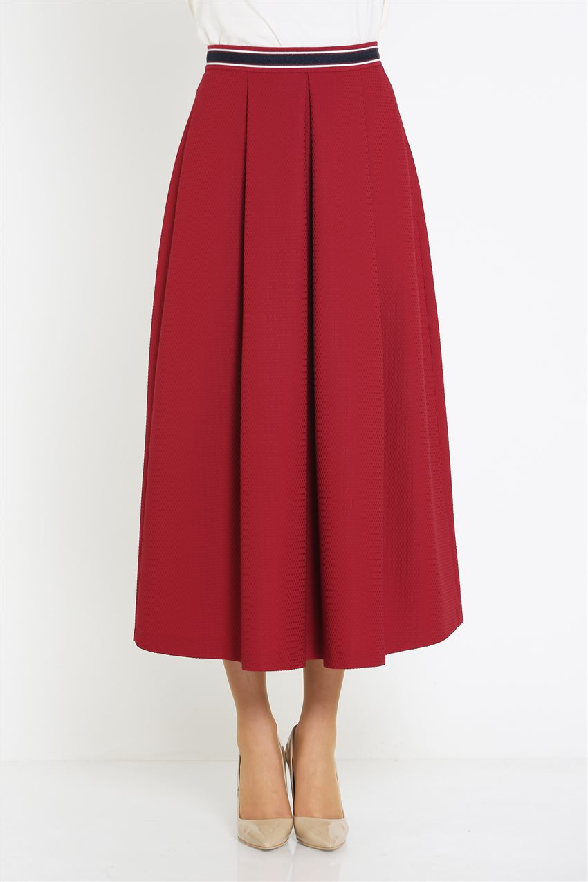 Kyr Skirt-Claret Red KY-B9-72025-26