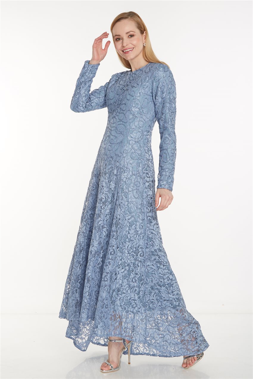 Mavi Elbise 12042-70