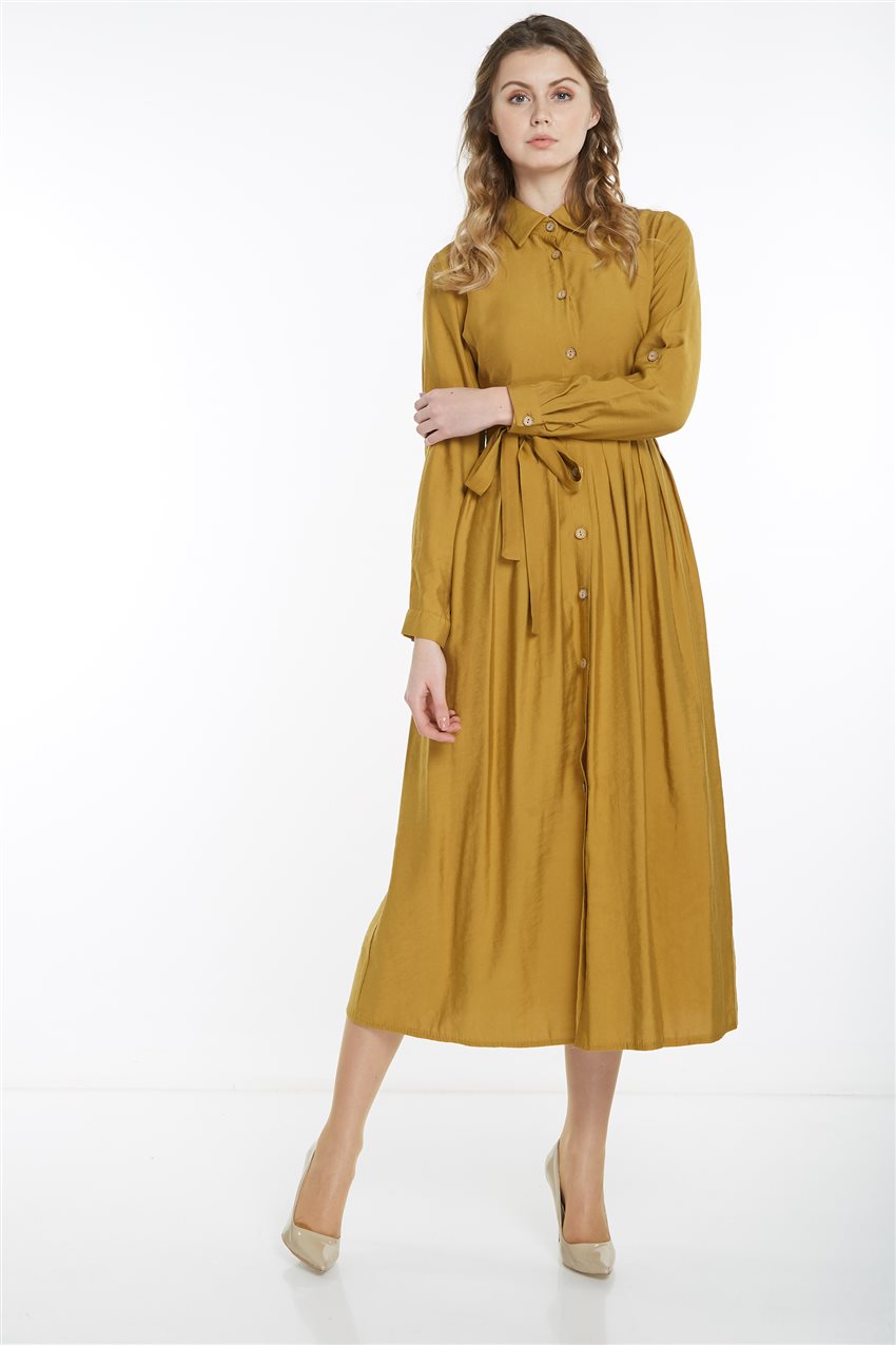 Sarı Elbise 0268-29