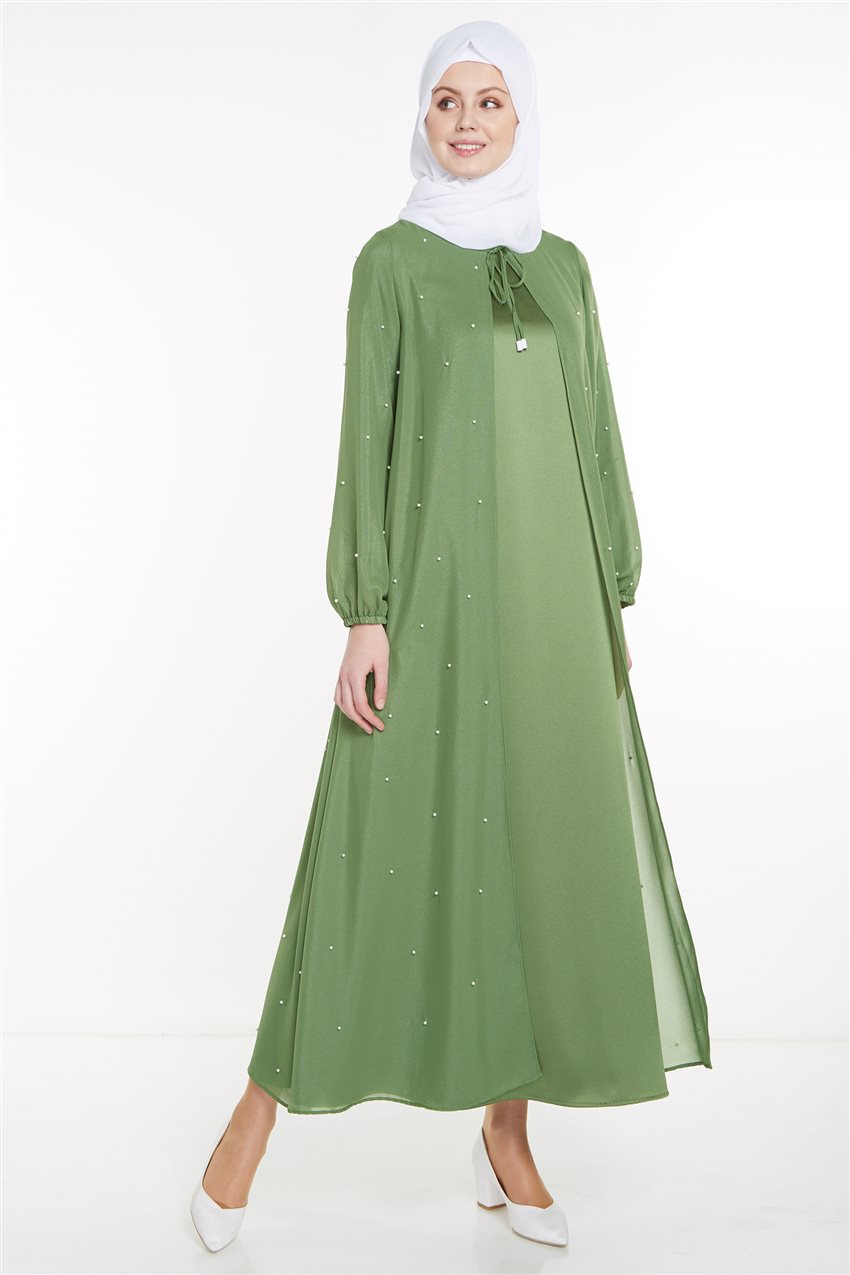 فستان-أخضر TK-M7186-22