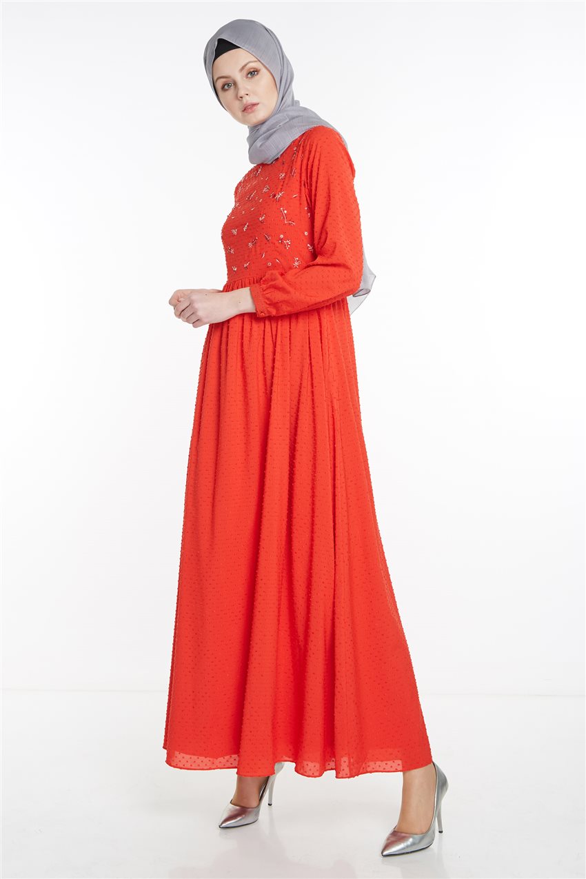 فستان-أحمر TK-M7275-11