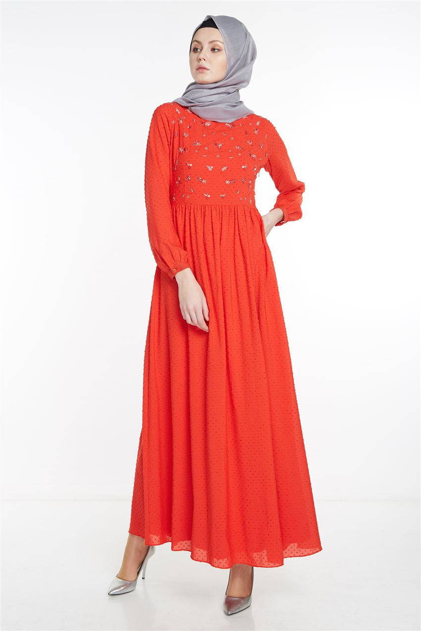 فستان-أحمر TK-M7275-11