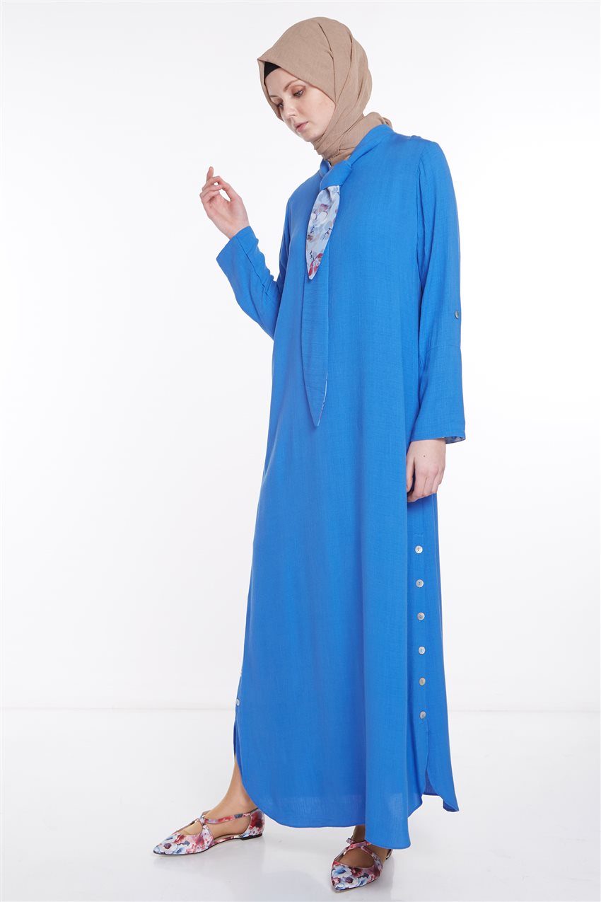 فستان-أزرق غامق TK-M9404-69
