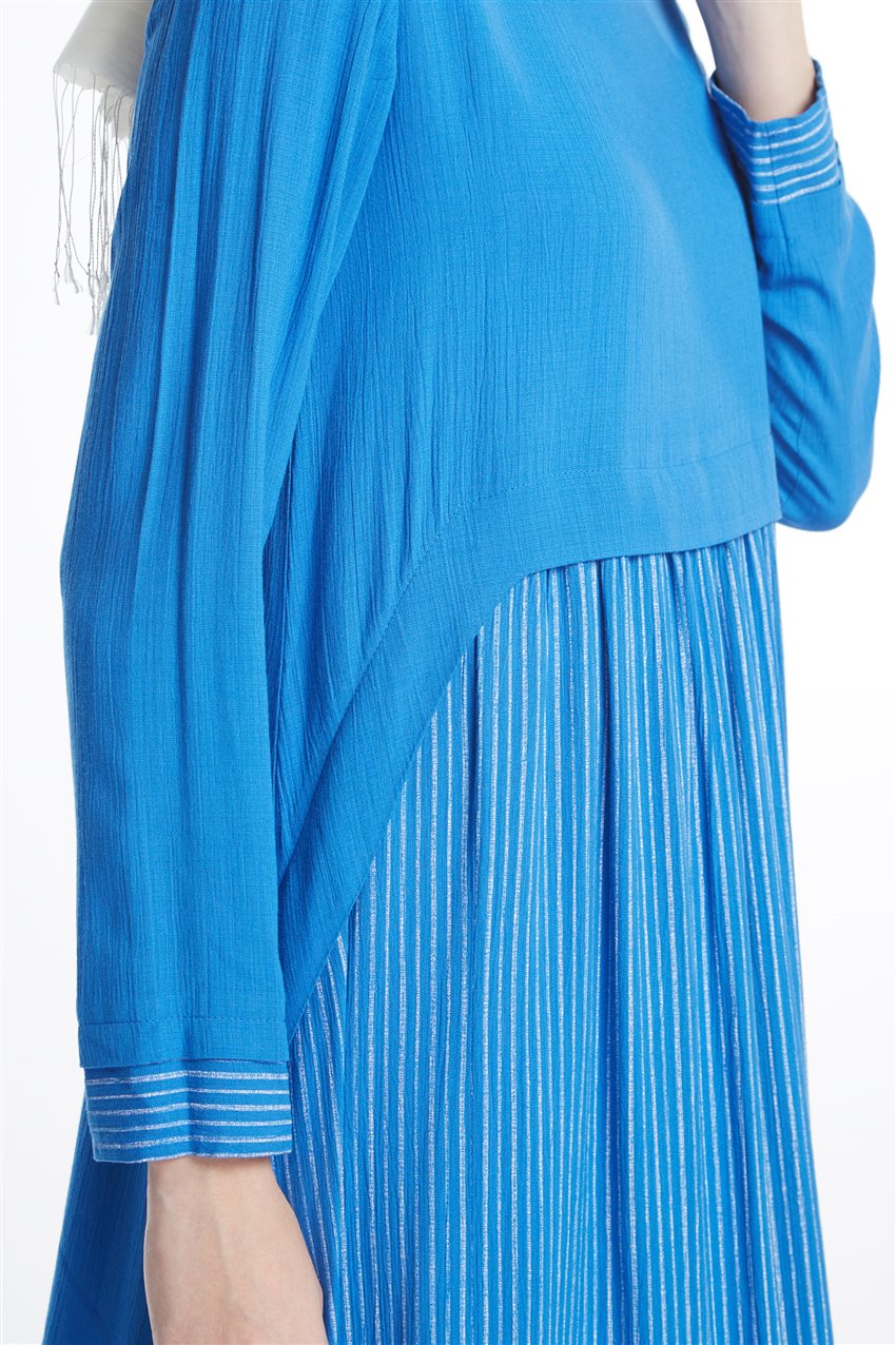 فستان-أزرق غامق TK-M5212-69