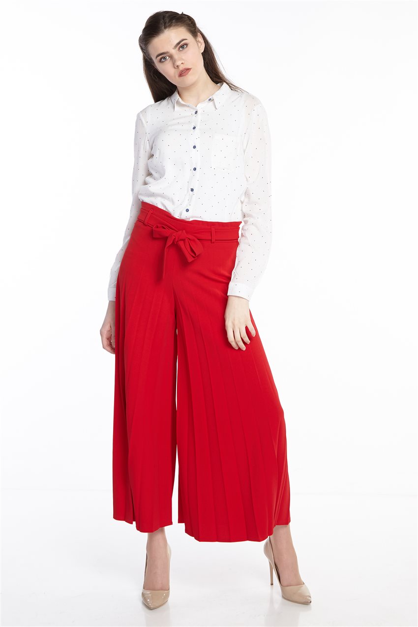 Pants-Red MS118-34