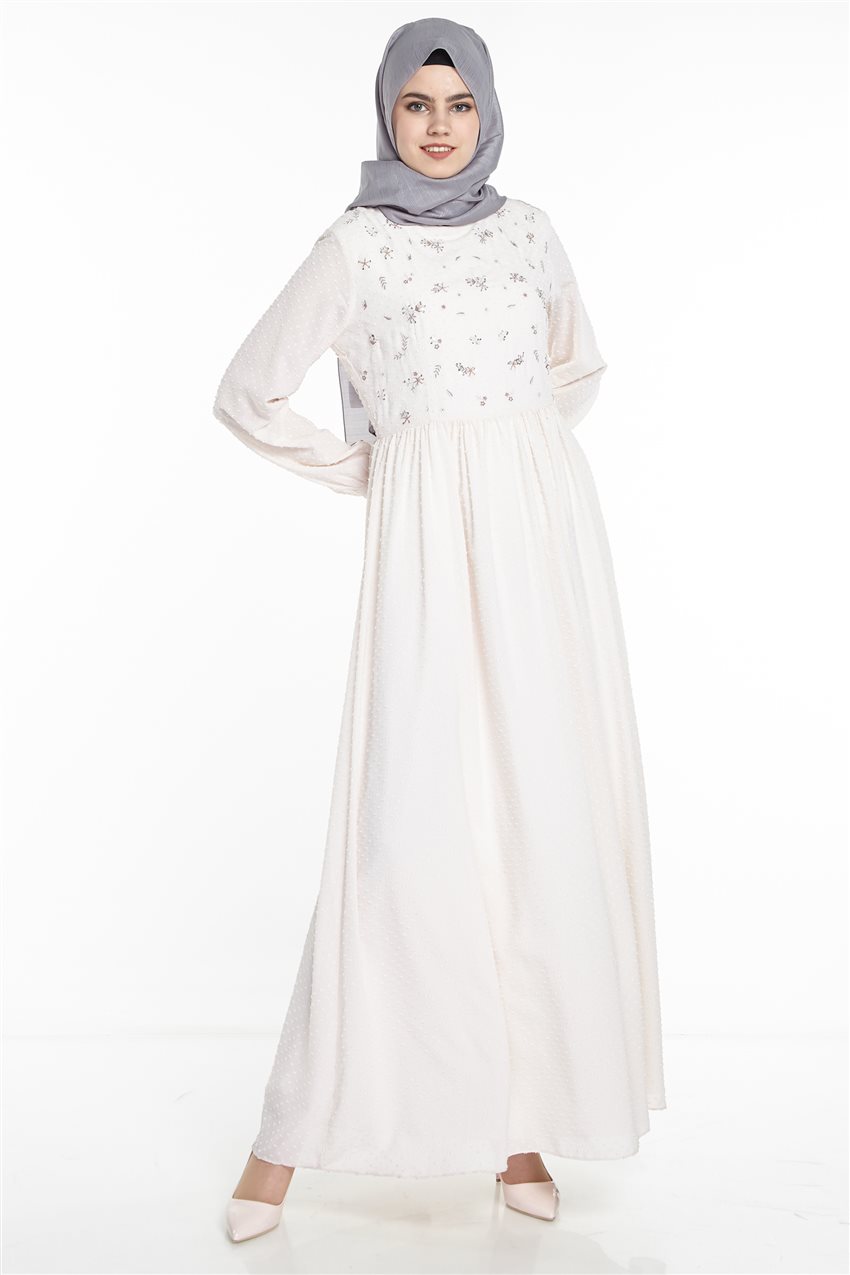 فستان-أبيض TK-M7275-35