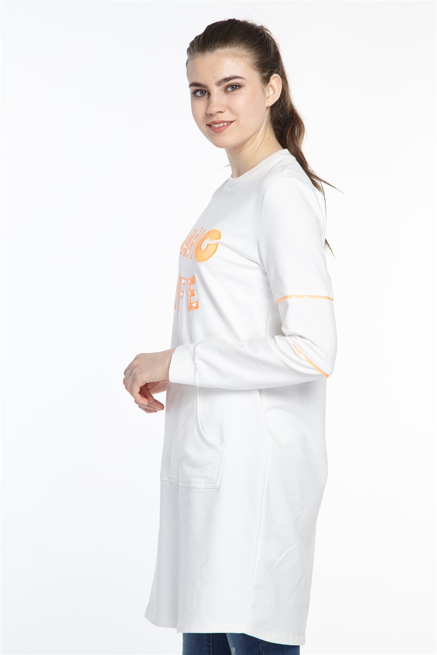 قميص من النوع الثقيل-أبيض ar-19y-MM21.0138-52