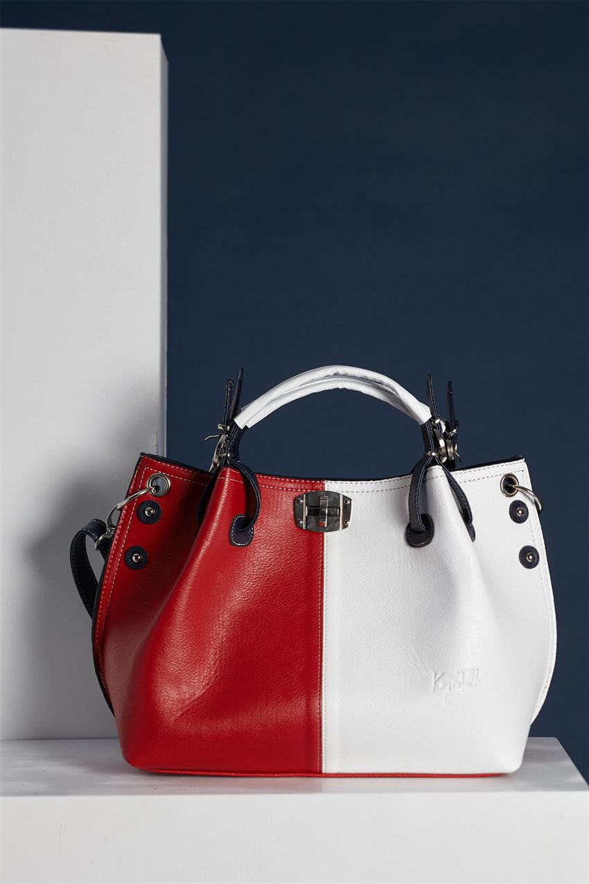 Bag-Red White FS-CNT-01-3402