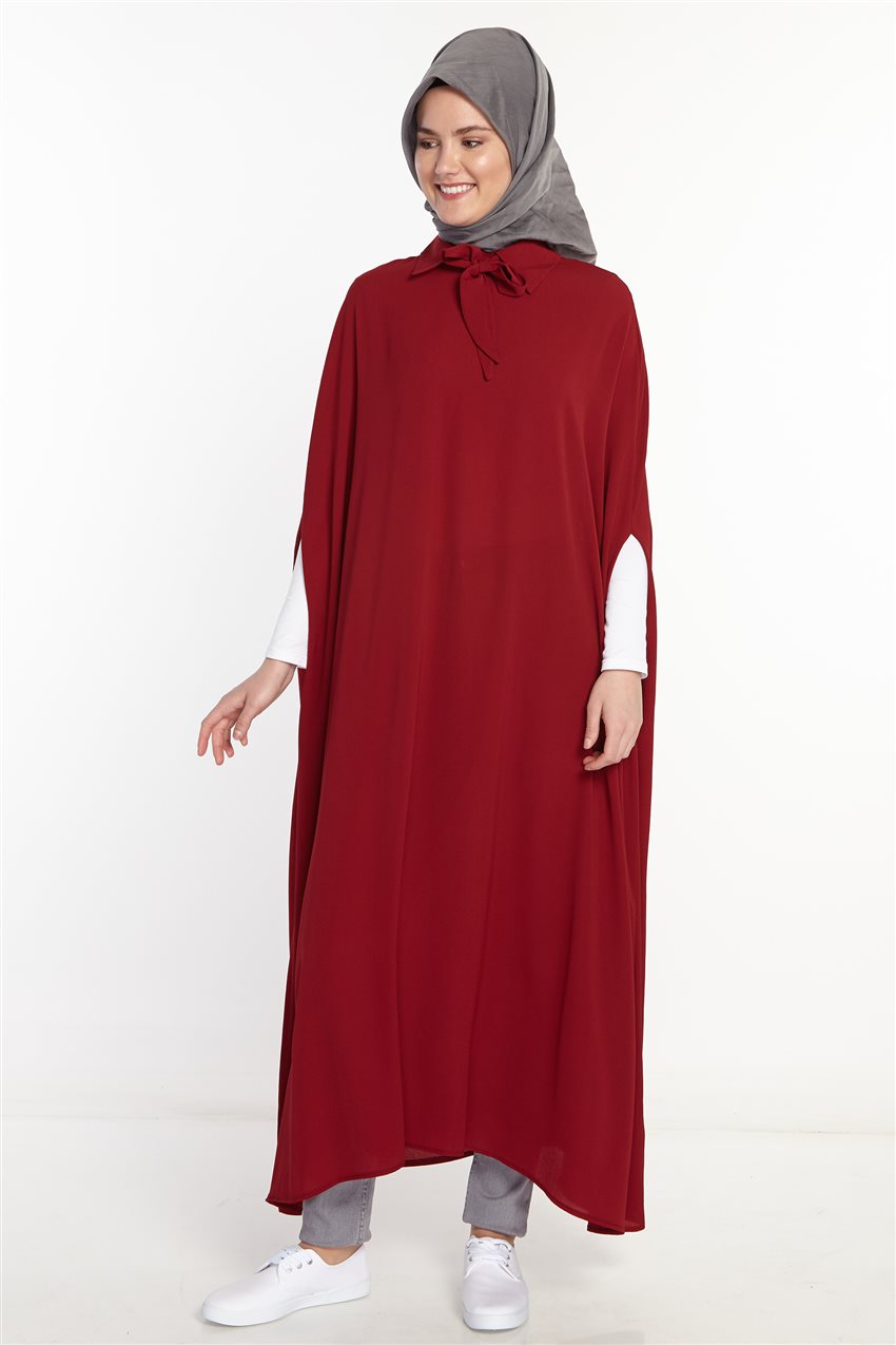 Poncho-Claret Red 2567-67